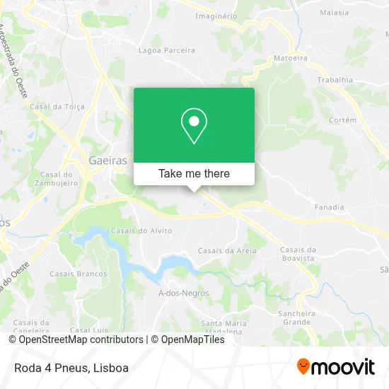 Roda 4 Pneus map