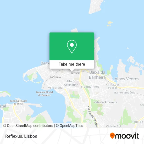 Reflexus map