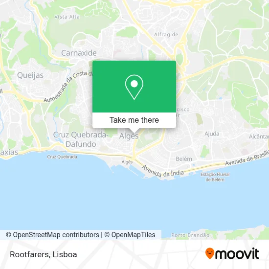 Rootfarers map