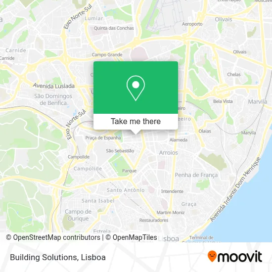 Building Solutions map
