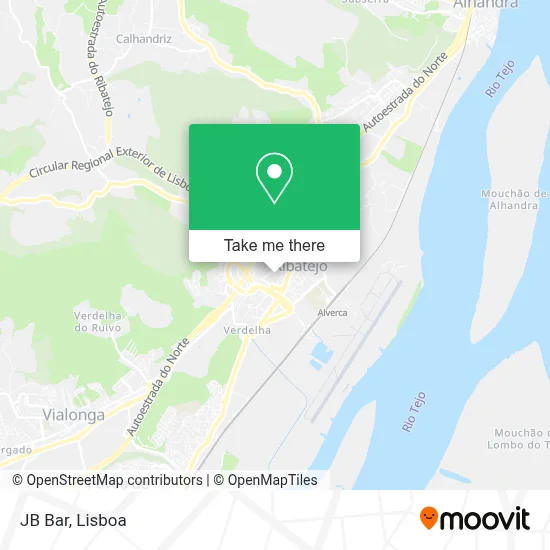 JB Bar map