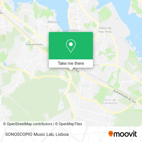 SONOSCOPIO Music Lab map