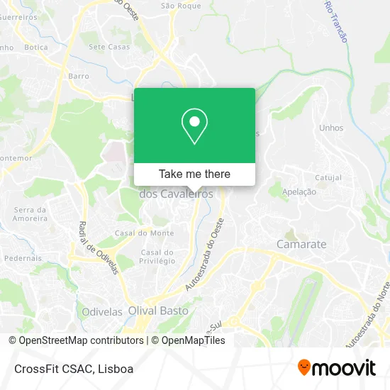 CrossFit CSAC map