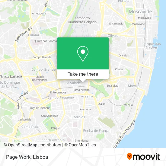 Page Work map