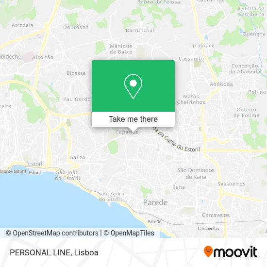 PERSONAL LINE map