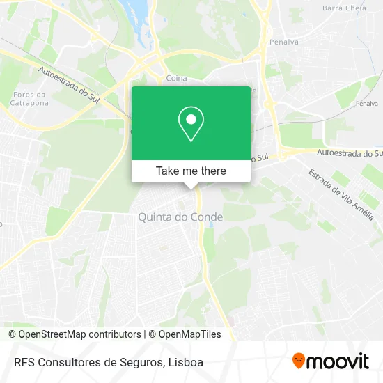 RFS Consultores de Seguros mapa