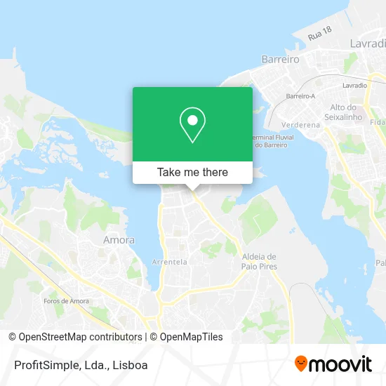 ProfitSimple, Lda. map