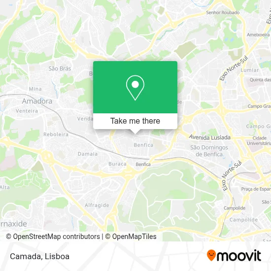 Camada map