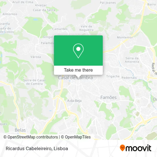 Ricardus Cabeleireiro map