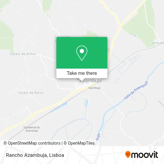 Rancho Azambuja mapa