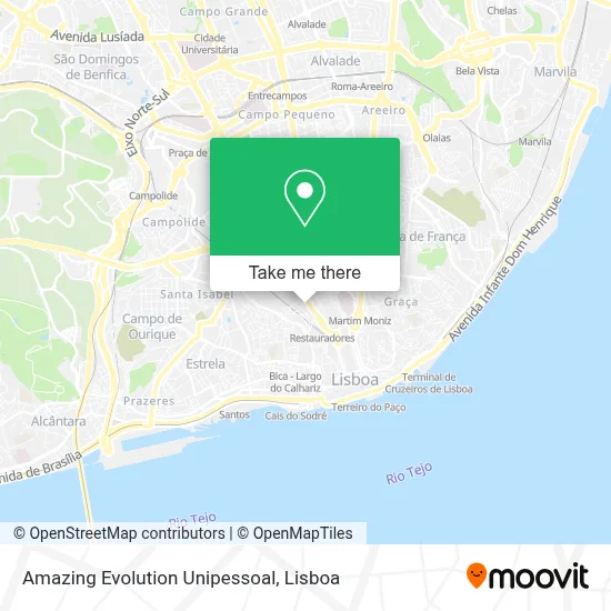 Amazing Evolution Unipessoal map