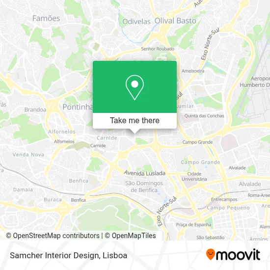 Samcher Interior Design map