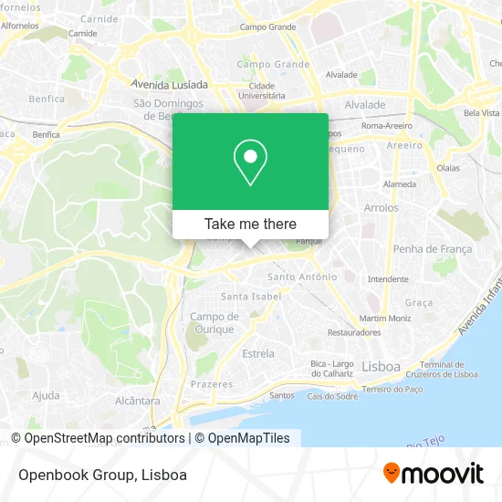Openbook Group map
