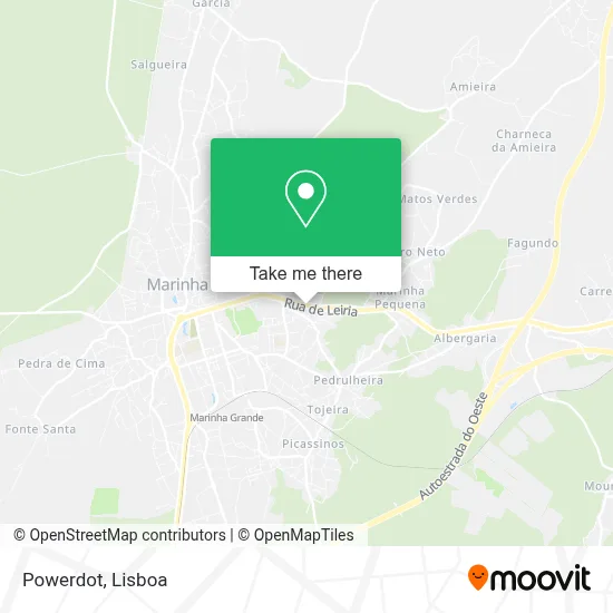 Powerdot map
