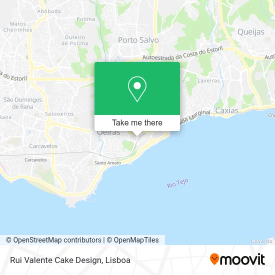 Rui Valente Cake Design mapa
