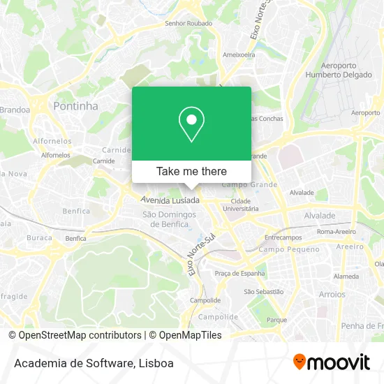Academia de Software map