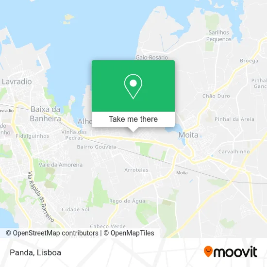 Panda map