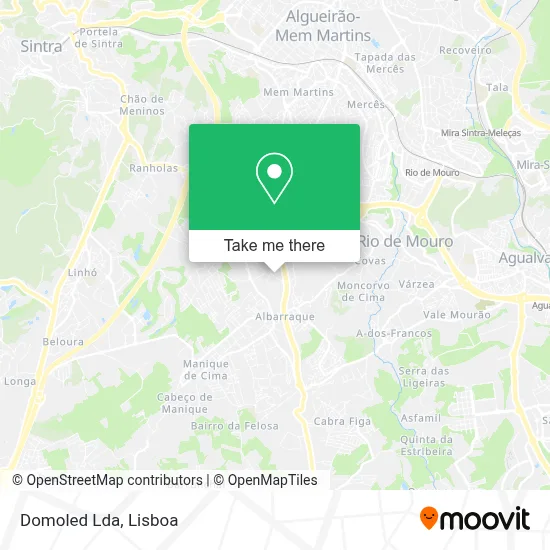Domoled Lda map