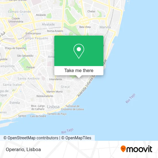 Operario map