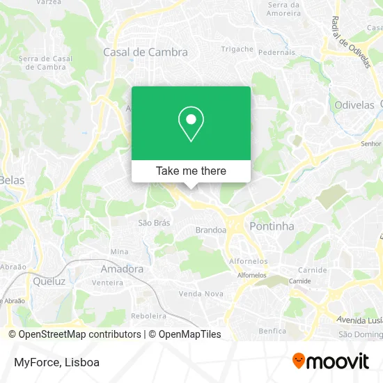 MyForce map
