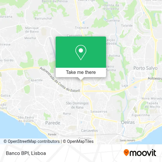 Banco BPI map