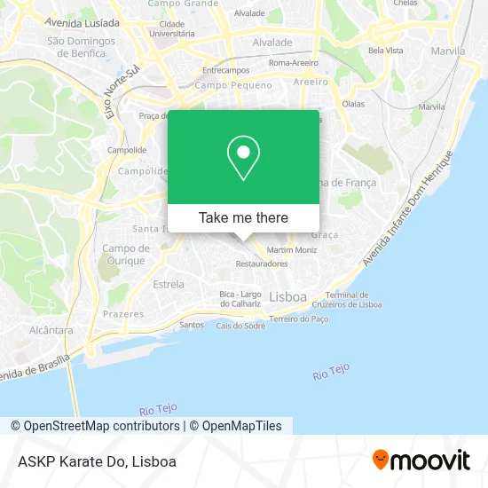 ASKP Karate Do map