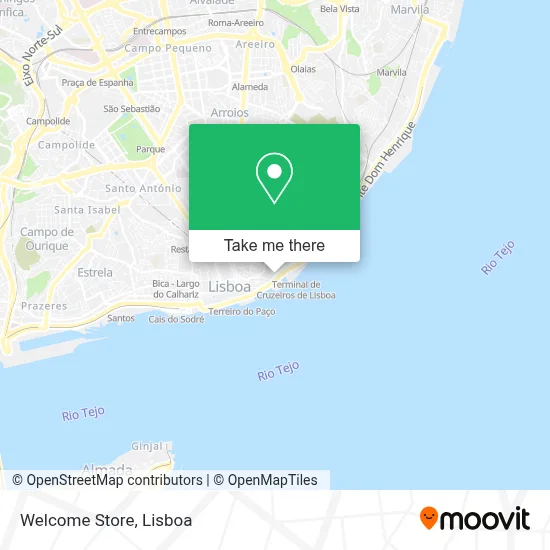 Welcome Store map