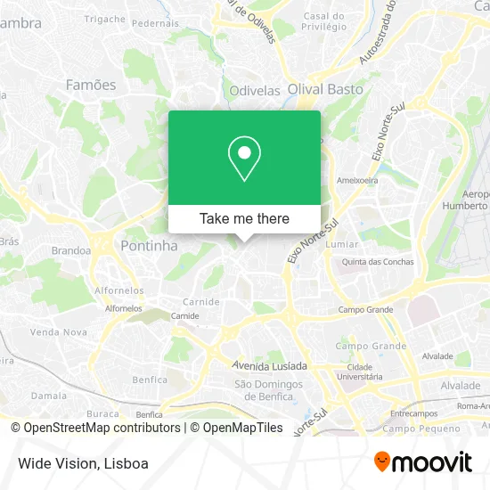 Wide Vision map