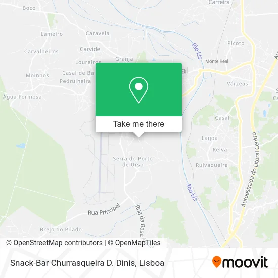 Snack-Bar Churrasqueira D. Dinis map
