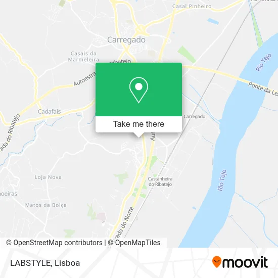 LABSTYLE map