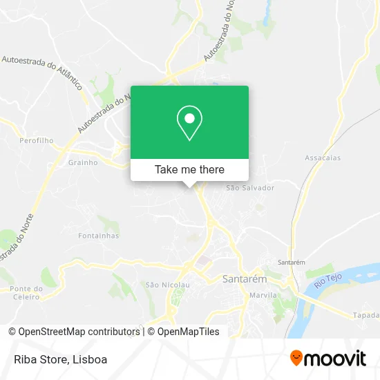 Riba Store mapa