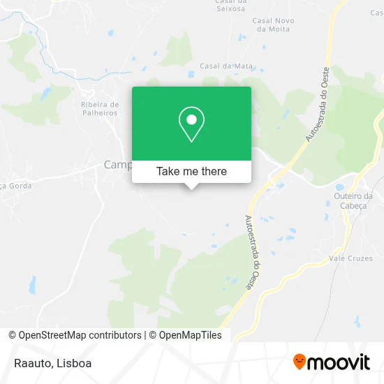 Raauto map
