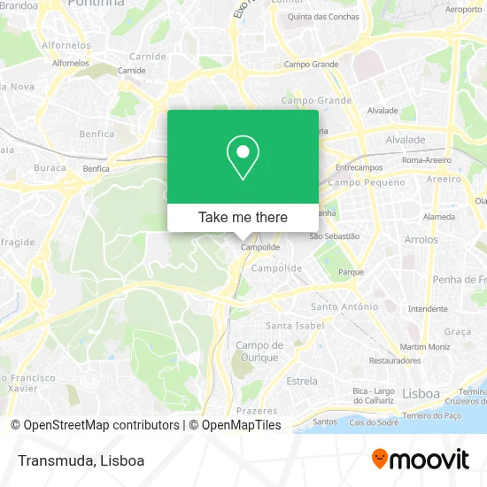 Transmuda map