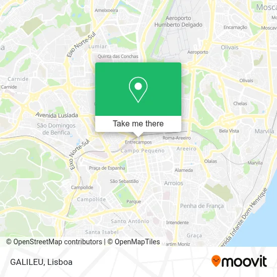 GALILEU map
