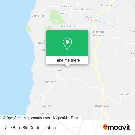 Zee Barn Bio Centre map