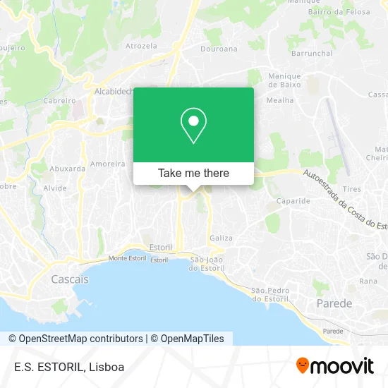 E.S. ESTORIL map