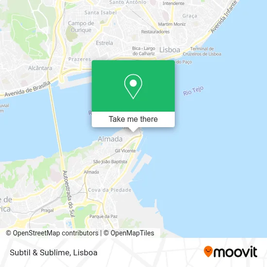 Subtil & Sublime mapa