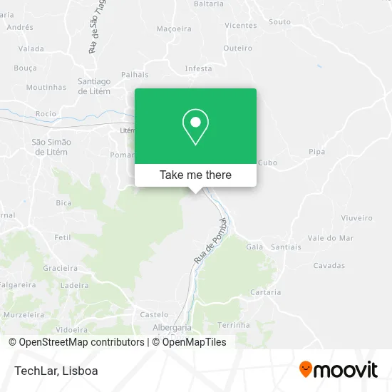 TechLar map
