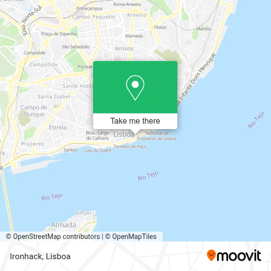 Ironhack map