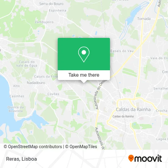 Reras mapa
