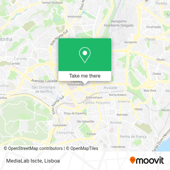 MediaLab Iscte map