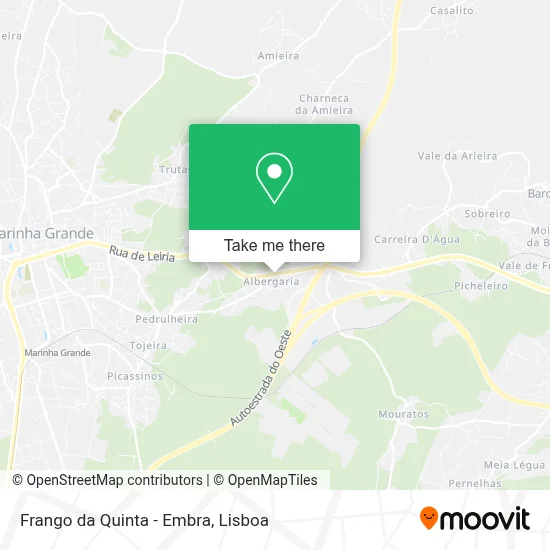 Frango da Quinta - Embra map