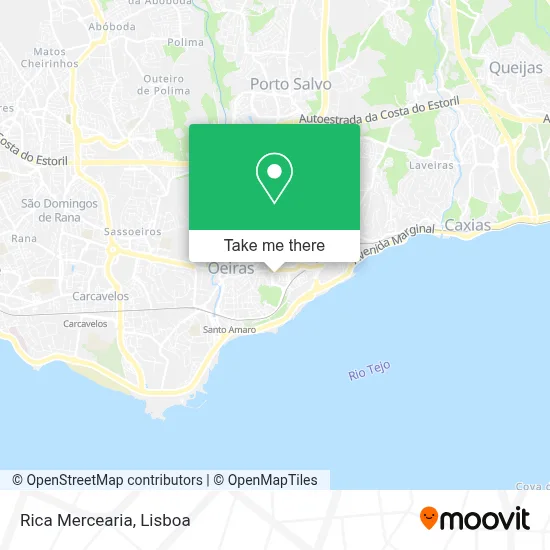Rica Mercearia mapa