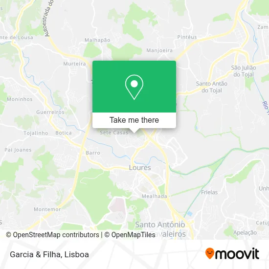 Garcia & Filha map
