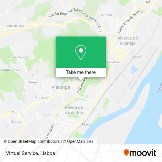 Virtual Service map
