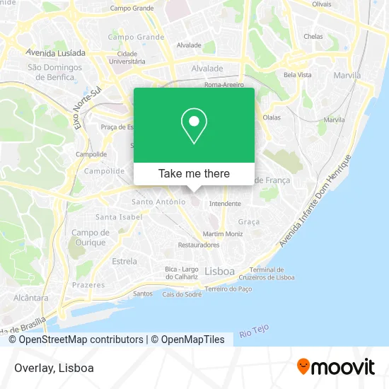 Overlay map
