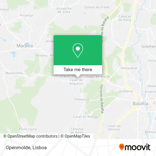 Openmolde map