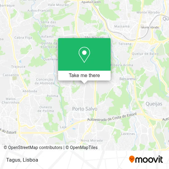 Tagus map