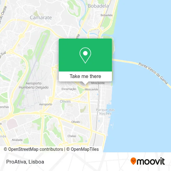 ProAtiva map