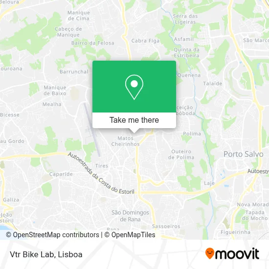 Vtr Bike Lab map